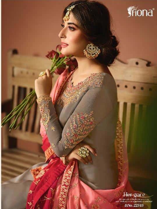 Kritika Heavy Dupatta Hit List By Fiona Georgette Traditional Wear Salwar Suit