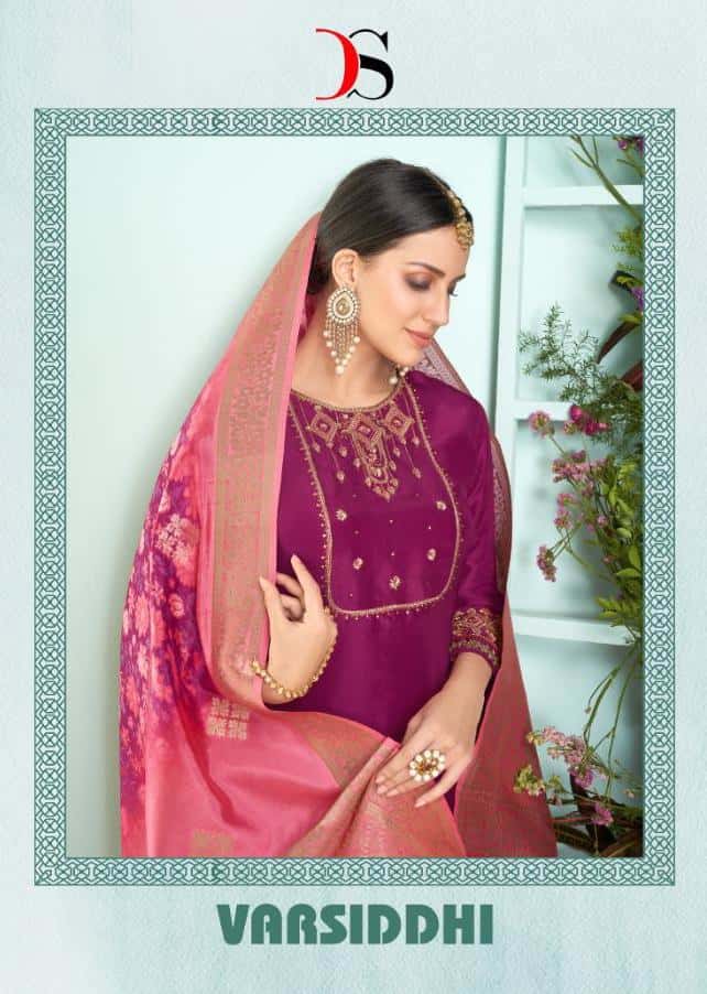 Deepsy Suits Launch Varsidhhi Satin Georgette With Embroidery Suit