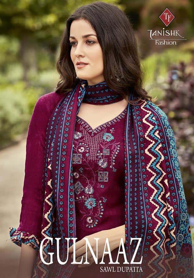 Tanishk Fashion Launch Gulnaaz Pashmina Print Salwar Suit At Cheapest Price Collection