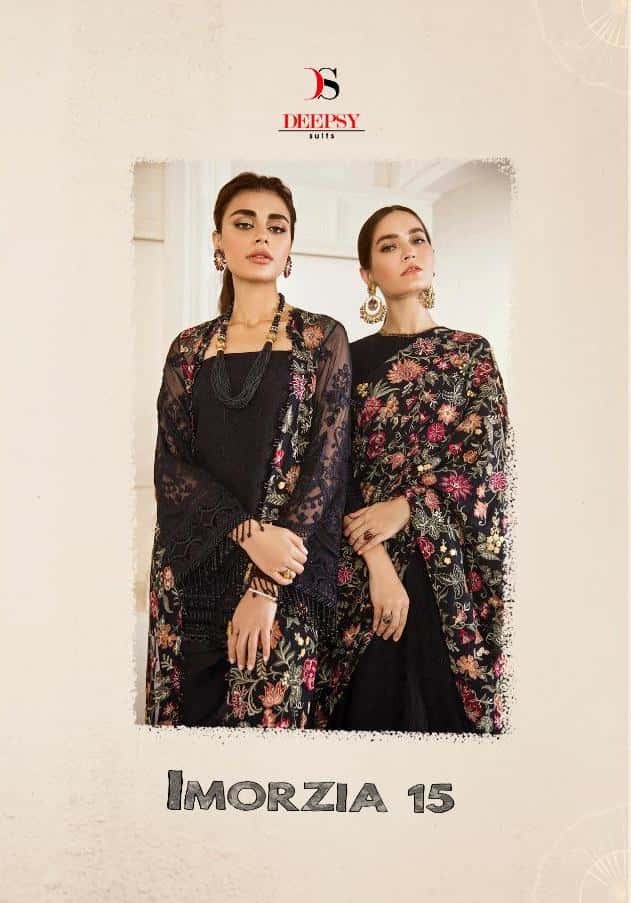 Imorzia Vol 15 By Deepsy Suits Georgette Embroidery Pakistani Salwar Suits