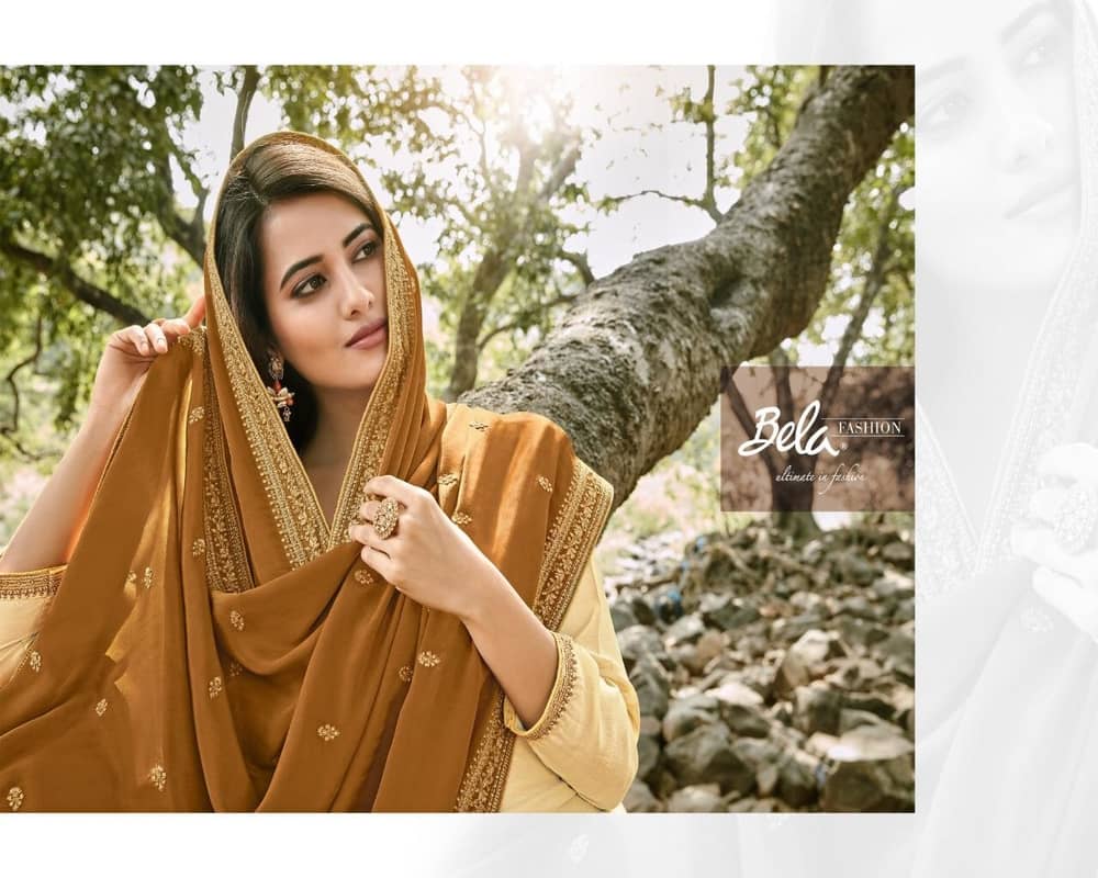 Bela Mukhar Cotton Silk Exclusive Designer 1215-1221 Series Classy Look Salwar Suits Collections In Surat