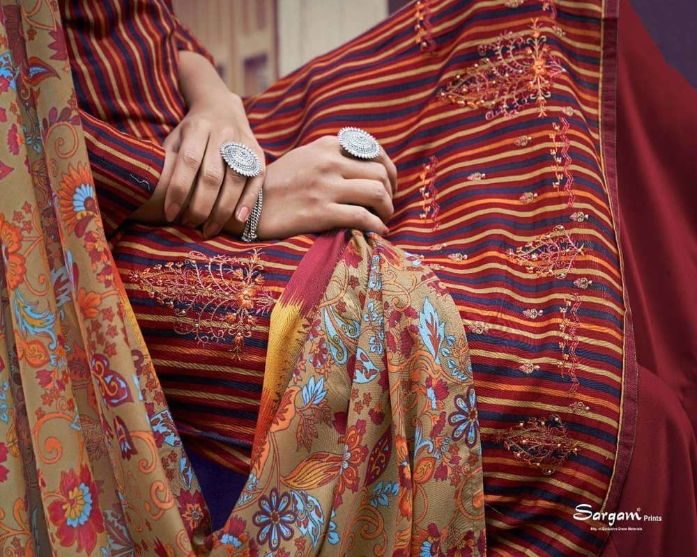 Zuri By Sargam Pure Jam Summer Wear Fancy Dress Materials Wholesale Catalog