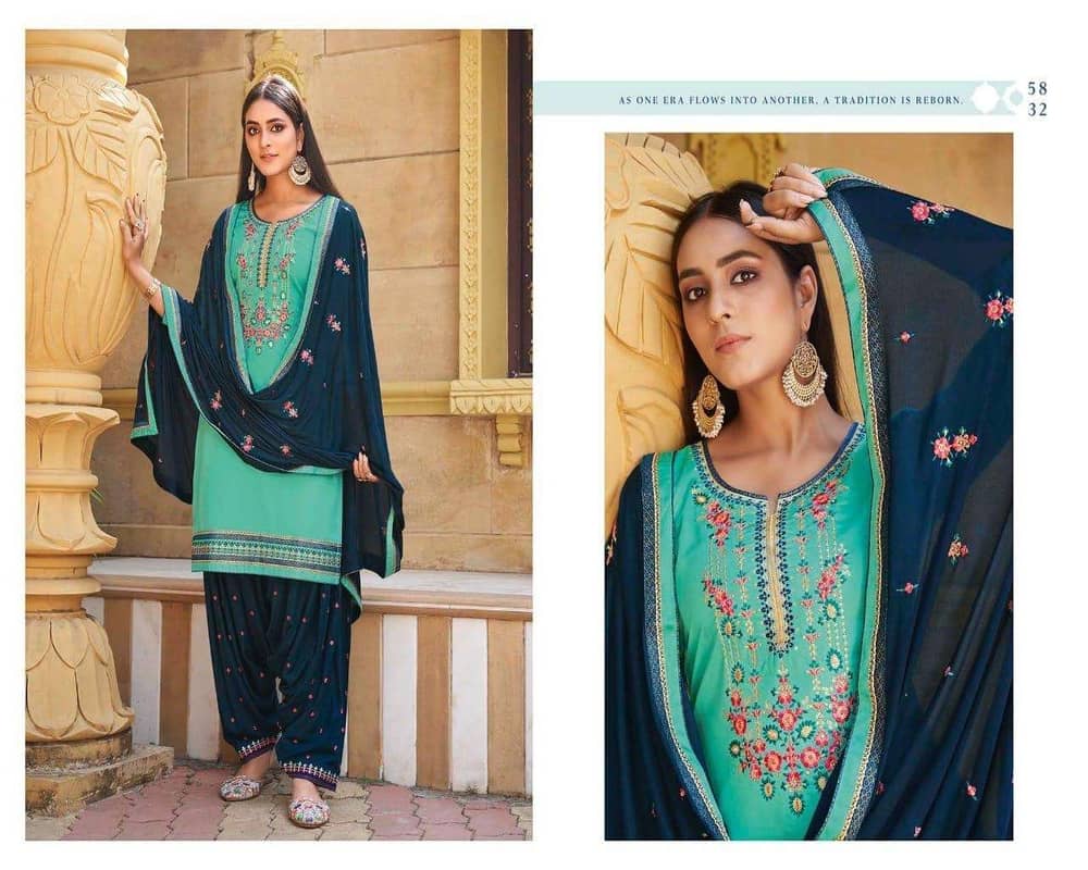 Kessi Sitara By Patiyala House Jam Silk Fancy Punjabi Dresses