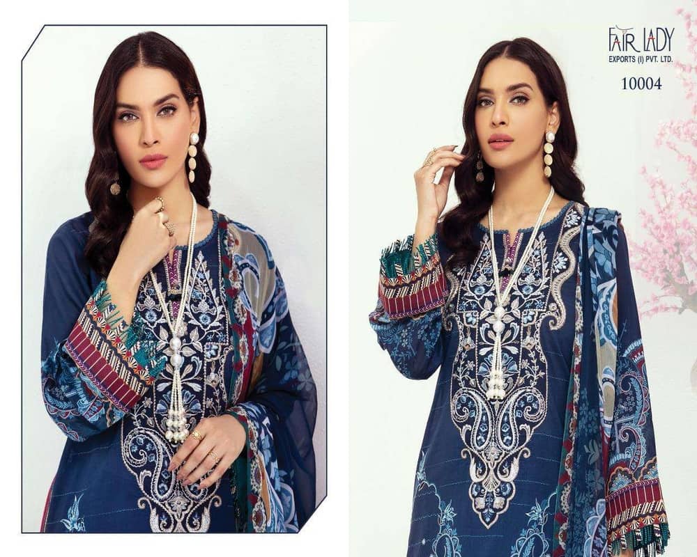 Baroque Farasha By Fairlady Jam Satin Pakistani Designer Dresses