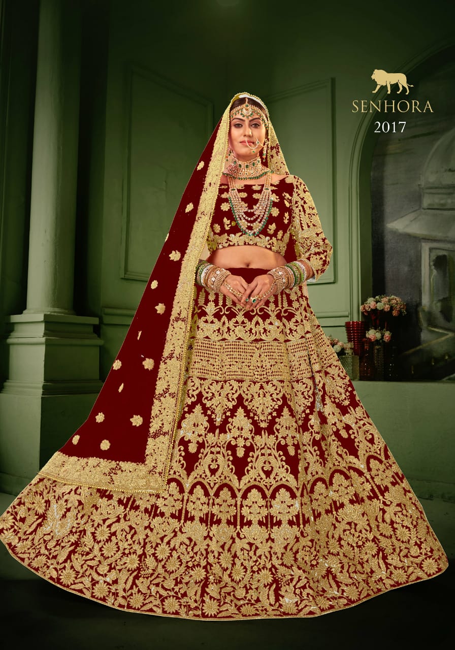 Senhora Amira Bridal Heritage 6 Exclusive Wedding Wear Lehenga Collection
