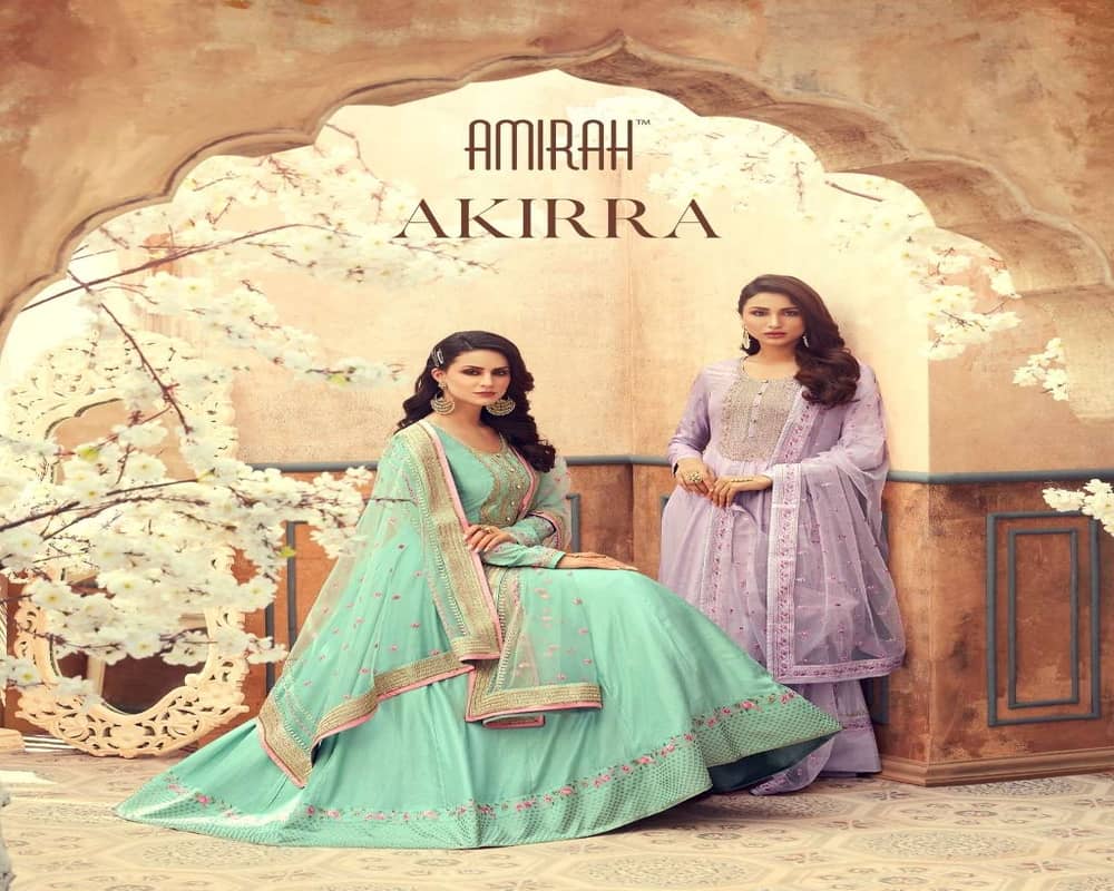 Amirah Present Akirra Dola Silk Long Exclusive Anarkali Suits