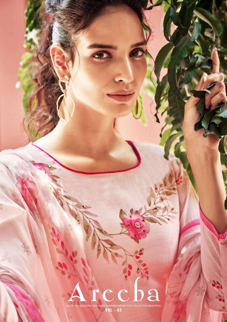 Sargam Areeba Vol 2 Pure Muslin Khatli Work Fancy Dresses