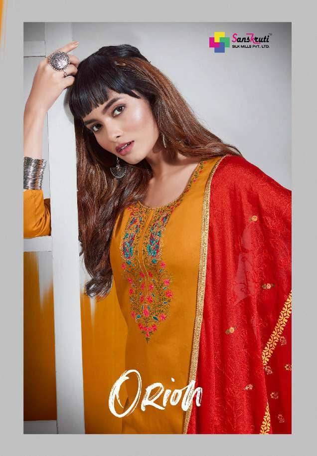 Orion By Sanskruti Pure Jam Silk Casual Fancy Dresses