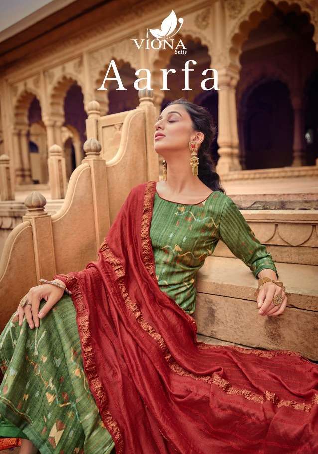 AARFA BY VIONA PURE  PASHMINA DIGITAL WINTER SUITS COLLECTION WHOLESALE RATE 