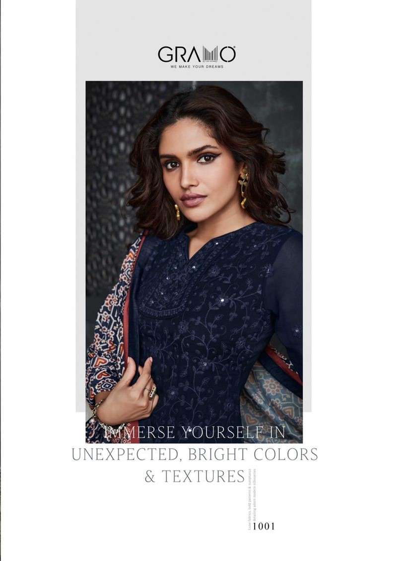 GRAMO PRESENT NEYSA VOL 1 DESIGNER  READYMADE SALWAR SUIT 