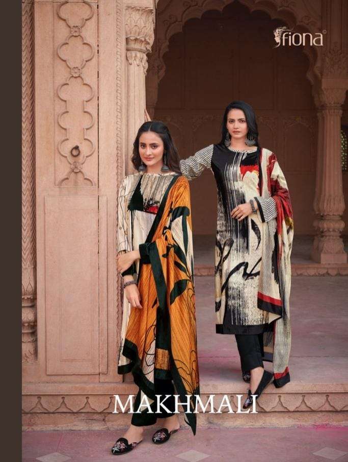 FIONA MAKHMALI PURE 9000 VELVET PRINTED SALWER SUIT WHOLESALE RATE 