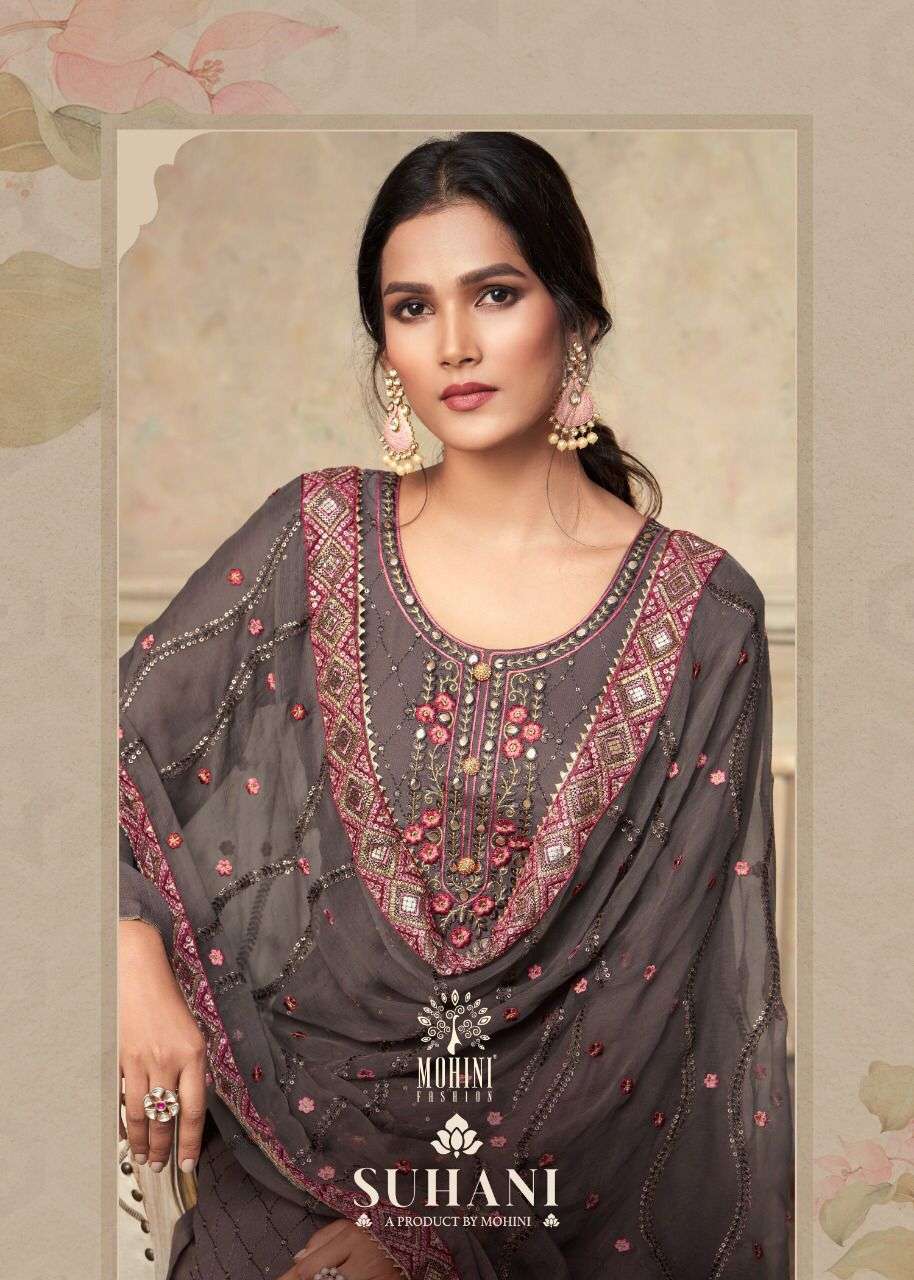 MOHINI FASHION PRESENT SUHANI  901 PURE VISCOSE  DESIGNER  PATRY WEAR SALWAR KAMEEZ SUPPLIER 