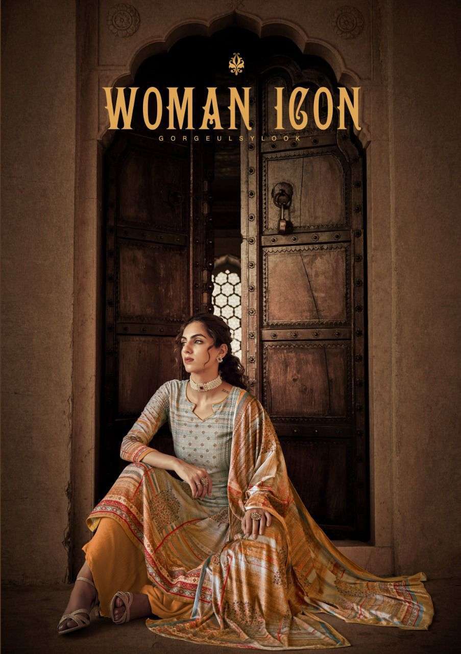 SARGAM WOMAN ICON DIGITAL PRINTED PASHMINA SALWAR KAMEEZ SUPPLIER 