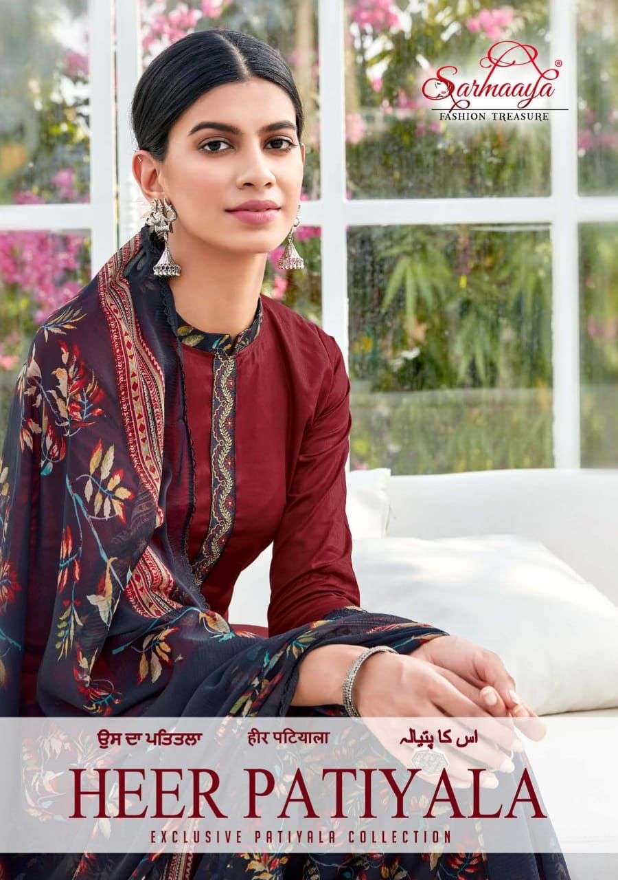 SARMAAYA TEX FAB HEER PATIYALA SALWAR SUIT WHOLESALER 