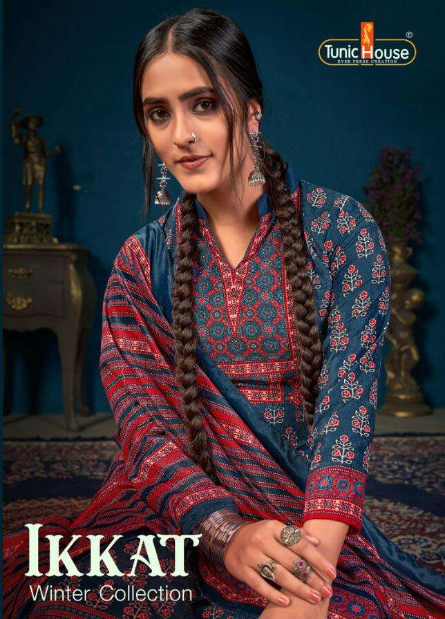 TUNIC HOUSE IKKAT NEW VELVET COLLECTION WHOLESALER IN SURAT