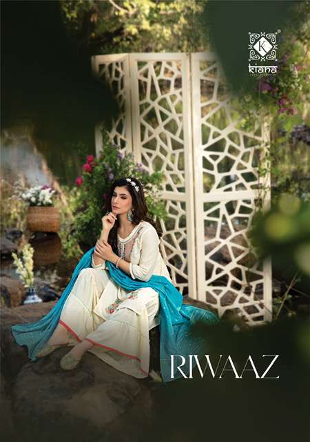 KIANA RIWAAZ LATEST DESIGNER KURTI COLLECTION SUPPLIER 