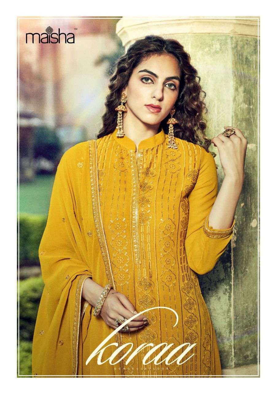 MAISHA PRESENT KORAA PURE GEORGETTE SALWER KAMEEZ 2022