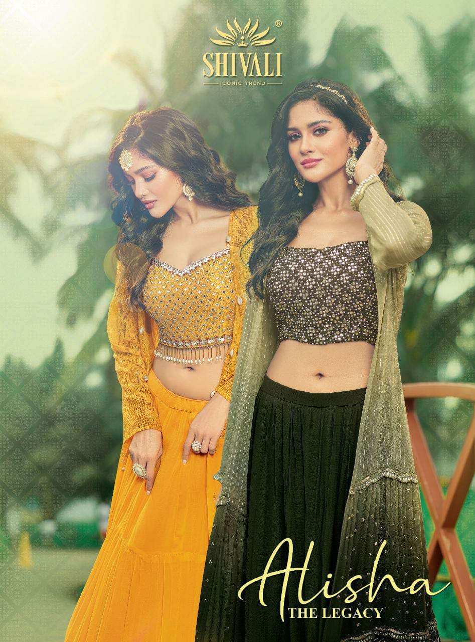 SHIVALI ALISHA THE LEGACY PARTY WEAR DESIGNER KURTI MANUFACTURER IN SURAT