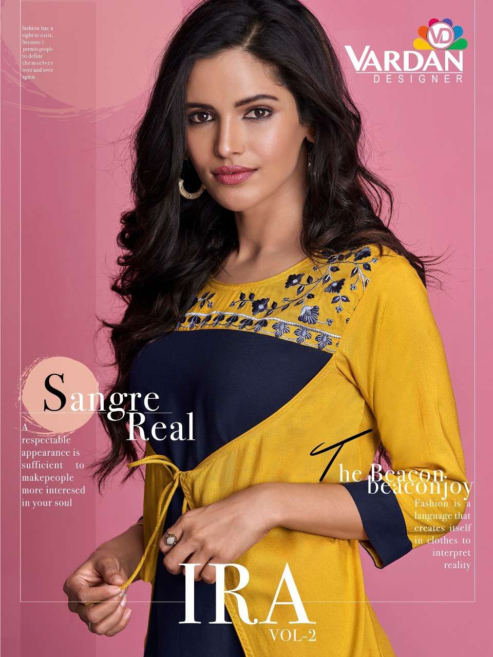 VARDHAN DESIGNER IRA VOL 2 HEAVY RAYON LATEST LADIES TOP SUPPLIER IN INDIA 