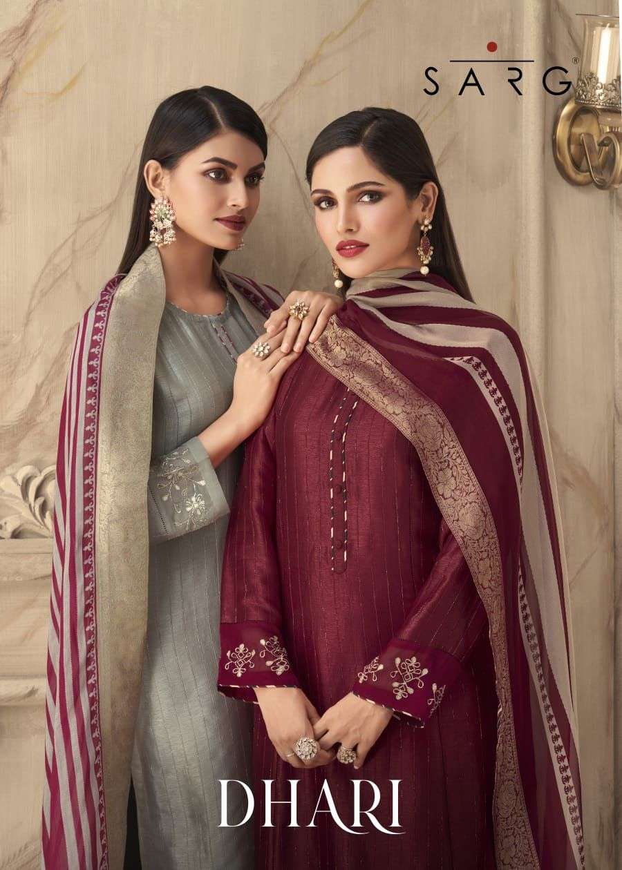 SARG DHARI RUSSIAN SILK DIGITAL PRINT WITH HANDWORK SALWAR SUIT AVAILABLE  WHOLESALE RATE 