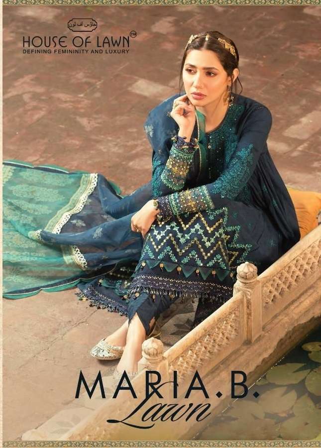 HOUSE OF LAWN MARIA B LAWN PURE LAWN  COTTON PATCH WORK PAKISTANI SUIT AVAILABLE AT  WHOLESALE RATE 