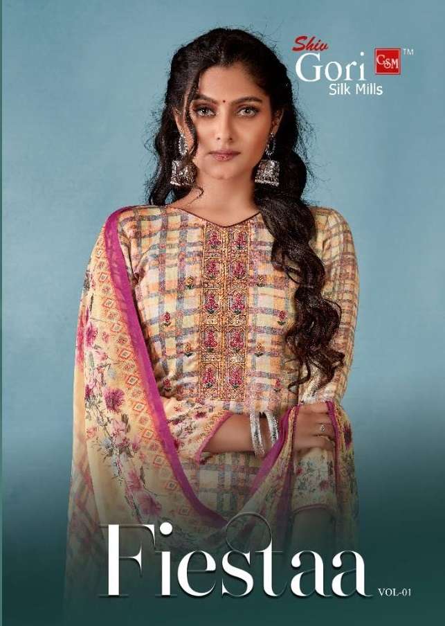 SHIV GORI FIESTAA JAM COTTON DIGITAL PRINTED UNSTITCHED SALWAR KAMEEZ  AVAIALBLE WHOLESALE RATE 