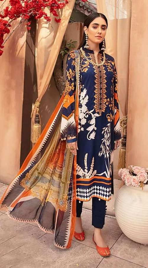 APANA COTTON ANAYA INDO COTTON DIGITAL PRINTED DRESS MATERIAL WHOLESALER IN SURAT 