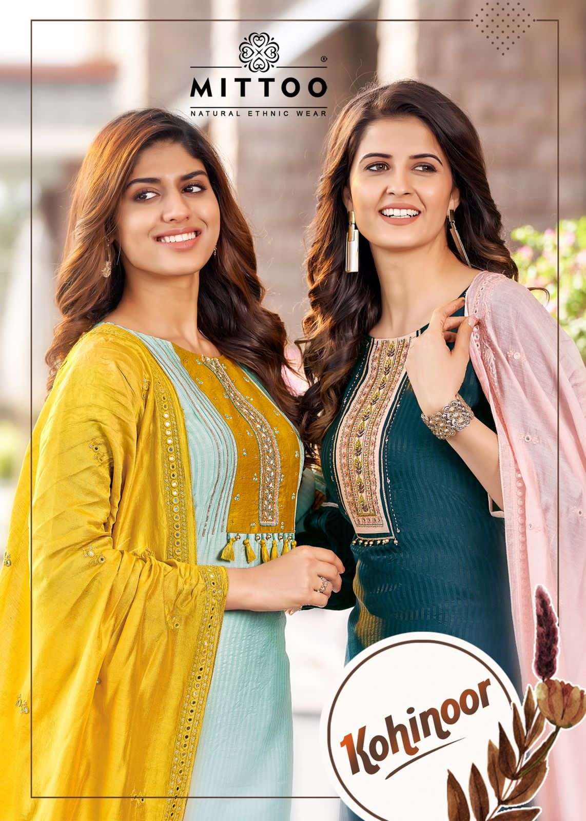 MITTO KOHINOOR 4031 TO 4036 KURTI PANT MANUFACTURING COLLECTION SURAT 