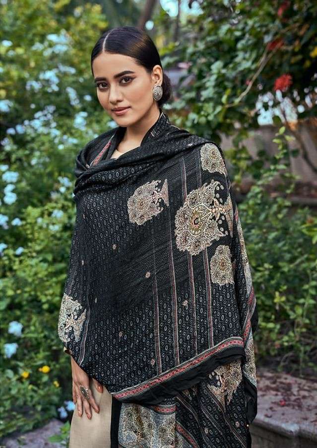 VOLONO TRENDZ ELAN VOL 3 3001 TO 3007 PASHMINA SUIT AT WHOLESALE RATE 