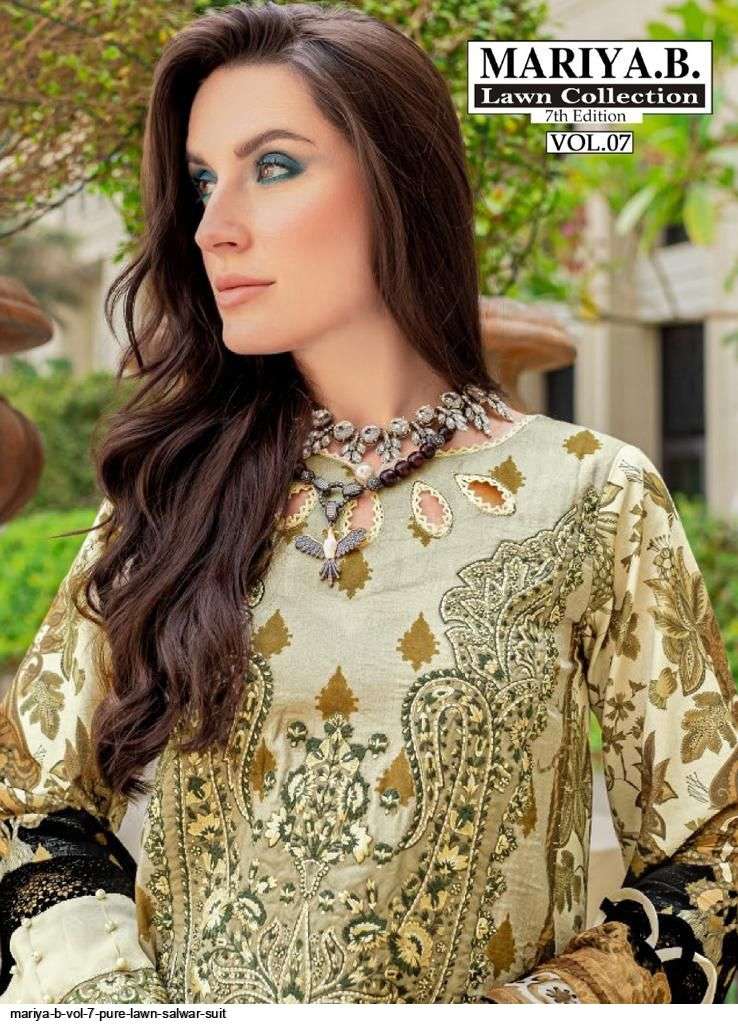 MARIYA B VOL 7 PURE LAWN SALWAR SUIT