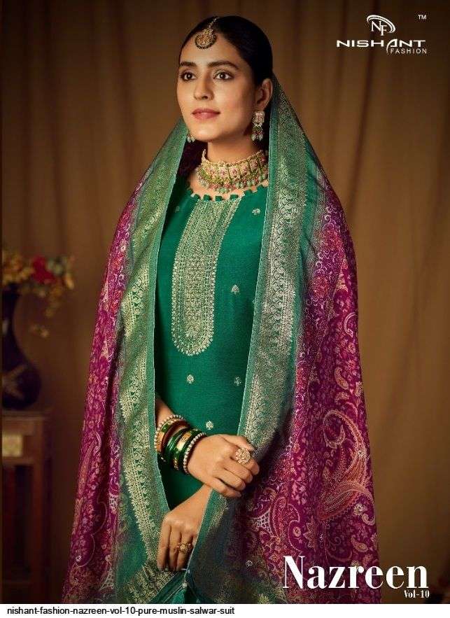 NISHANT FASHION NAZREEN VOL 10