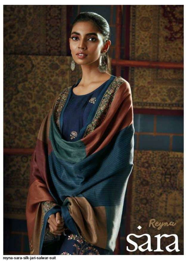 REYNA SARA SILK JARI SALWAR SUIT