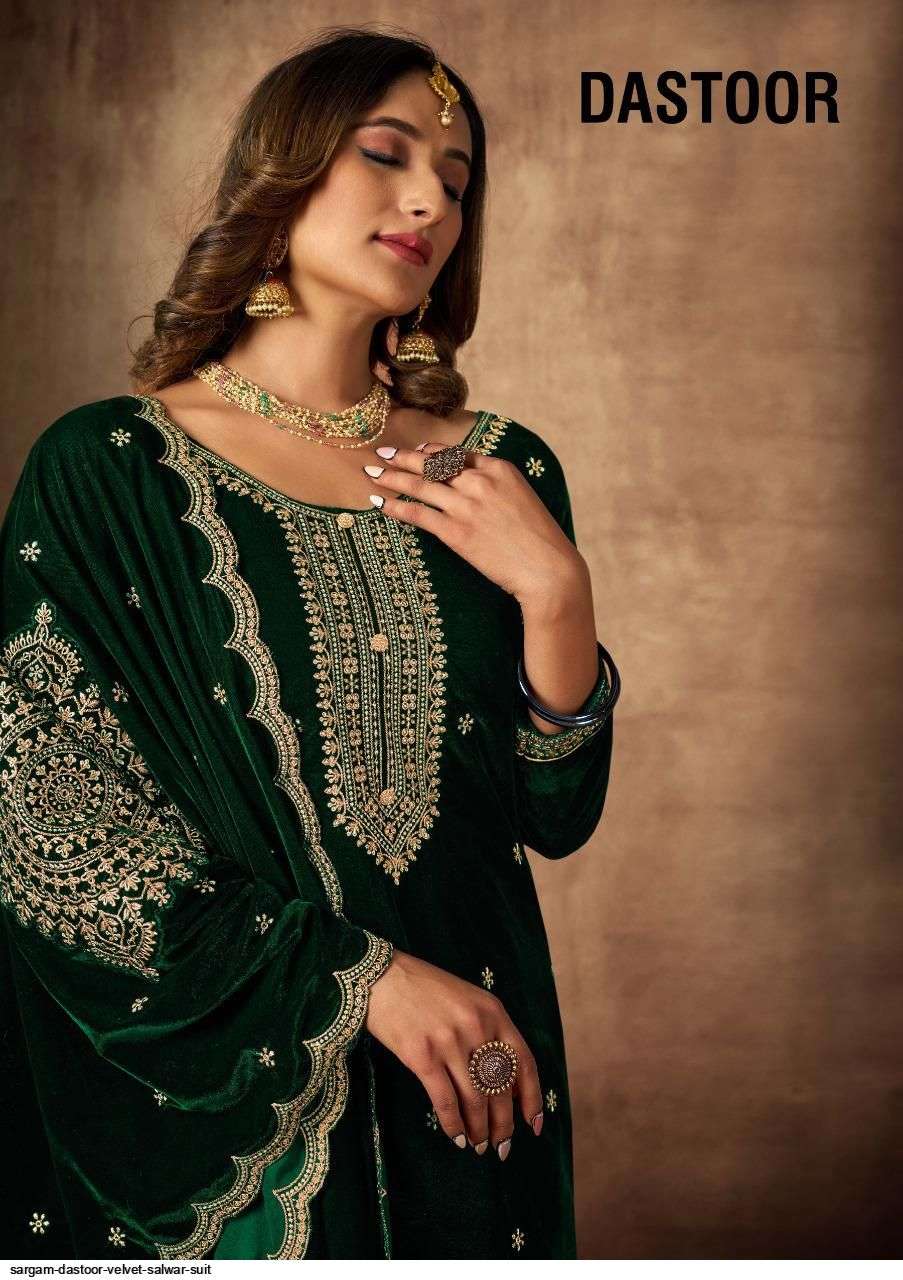 SARGAM DASTOOR VELVET SALWAR SUIT