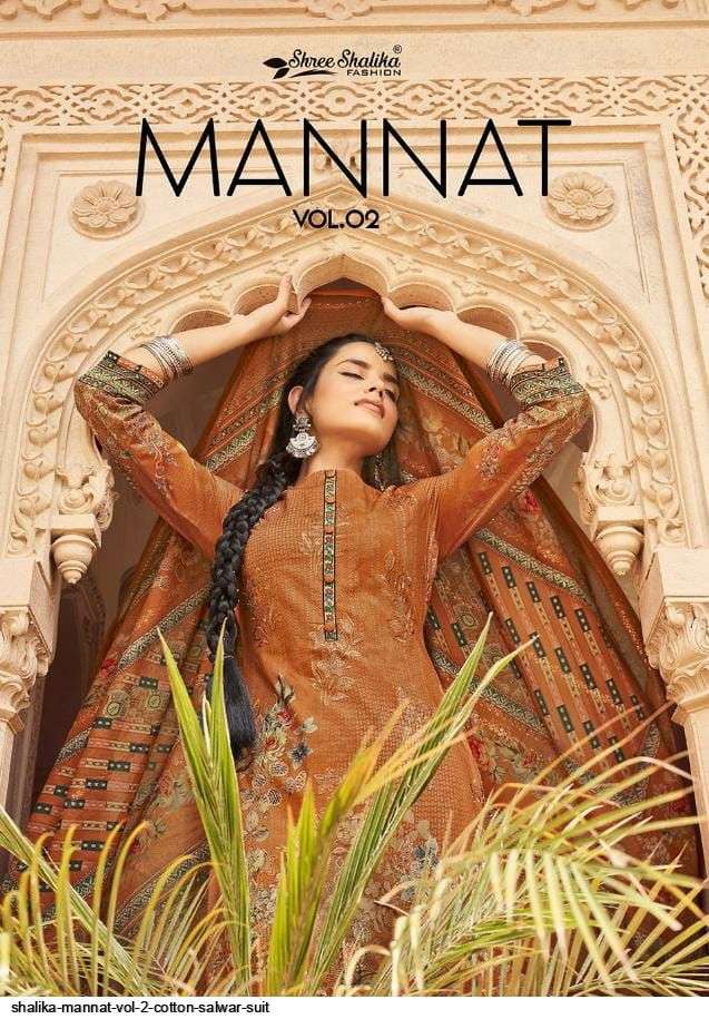 SHALIKA MANNAT VOL 2 COTTON SALWAR SUIT