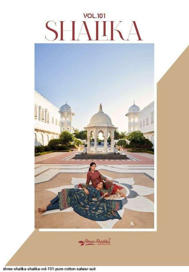 SHREE SHALIKA VOL 101 PURE COTTON SALWAR SUIT