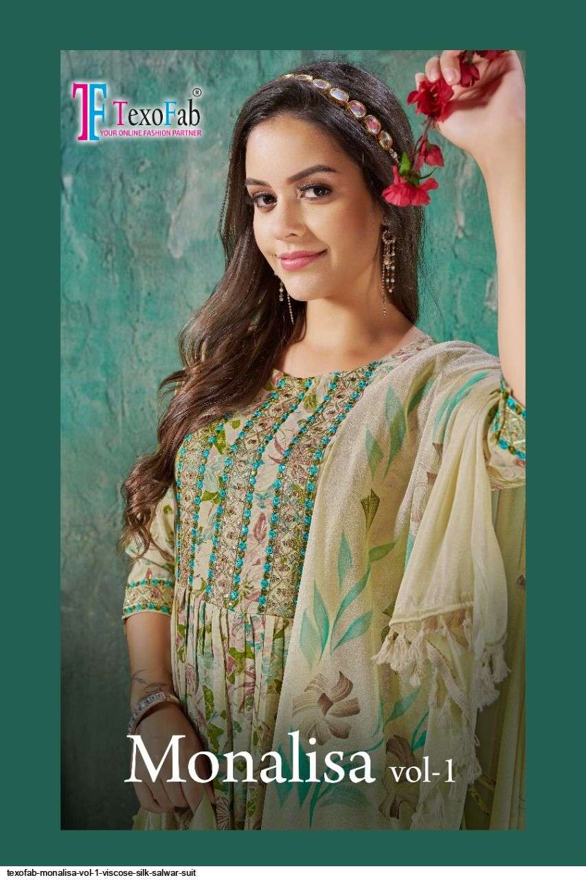 TEXOFAB MONALISA VOL 1 VISCOSE SILK SALWAR SUIT