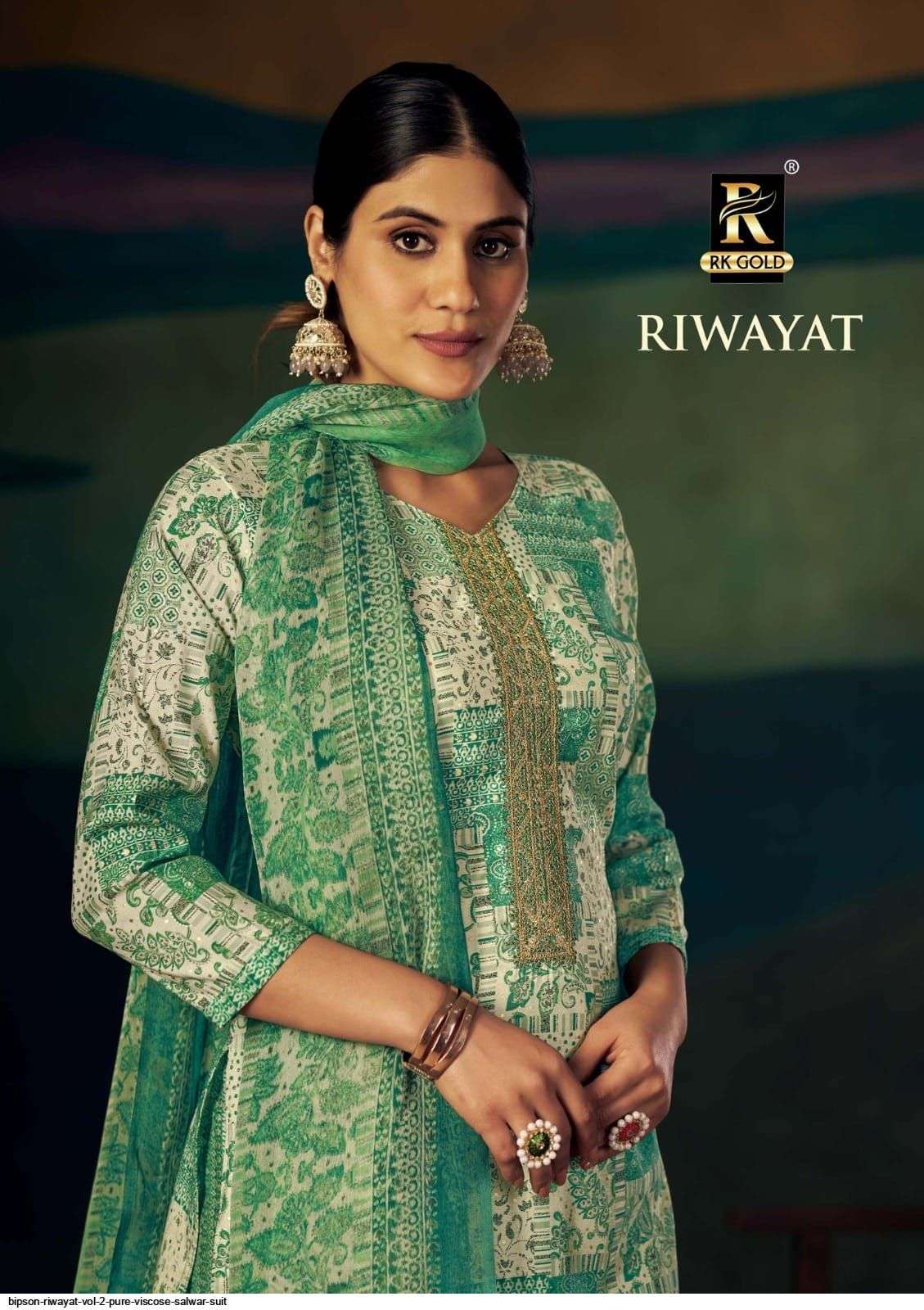 BIPSON RIWAYAT VOL 2 PURE VISCOSE SALWAR SUIT