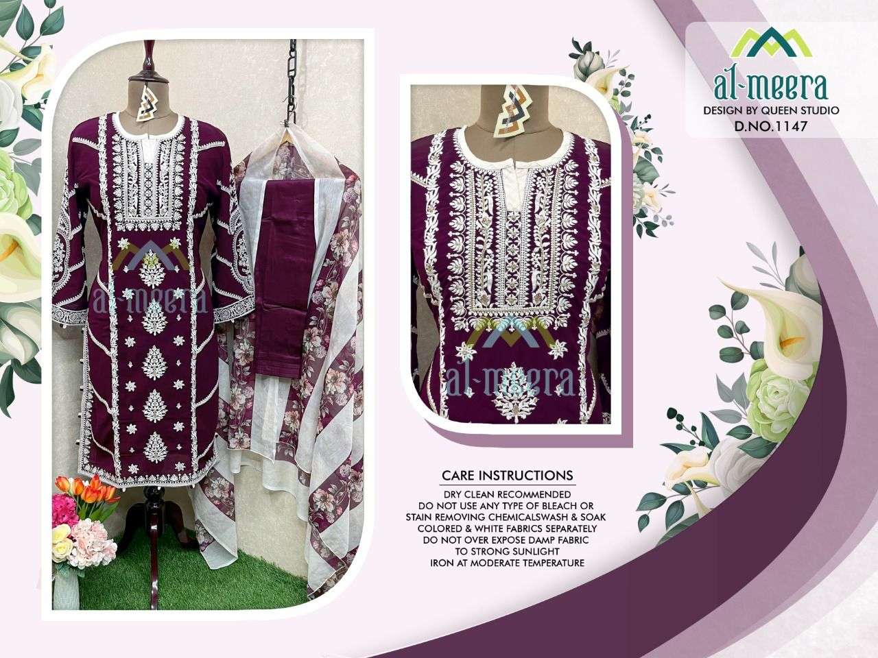 AL-MEERA LUXURY PRET COLLECTION  D.NO-1147
