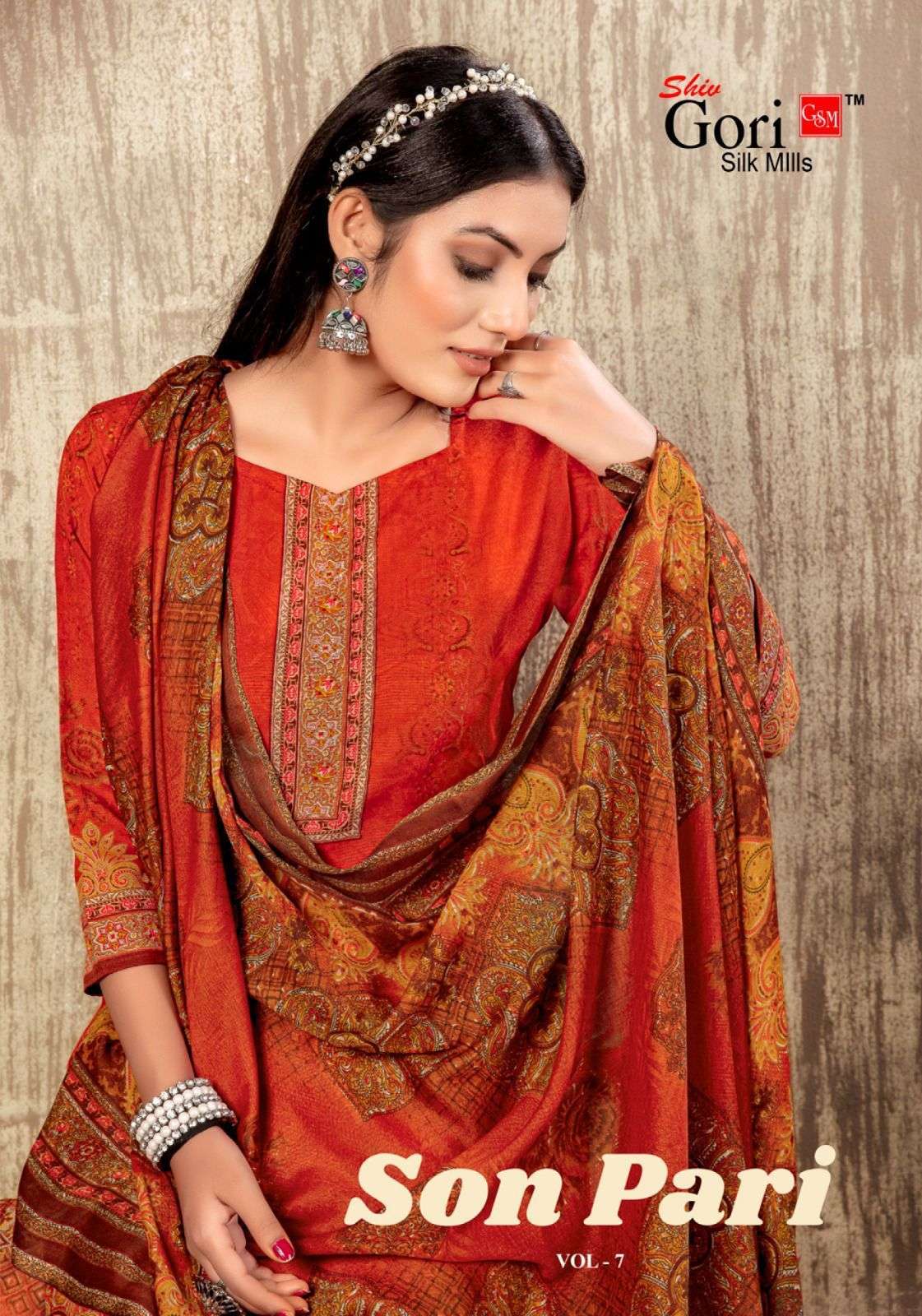 SHIV GORI SONPARI VOL 7 RAYON DIGITAL PRINT SUITS LATEST CATALOGUE