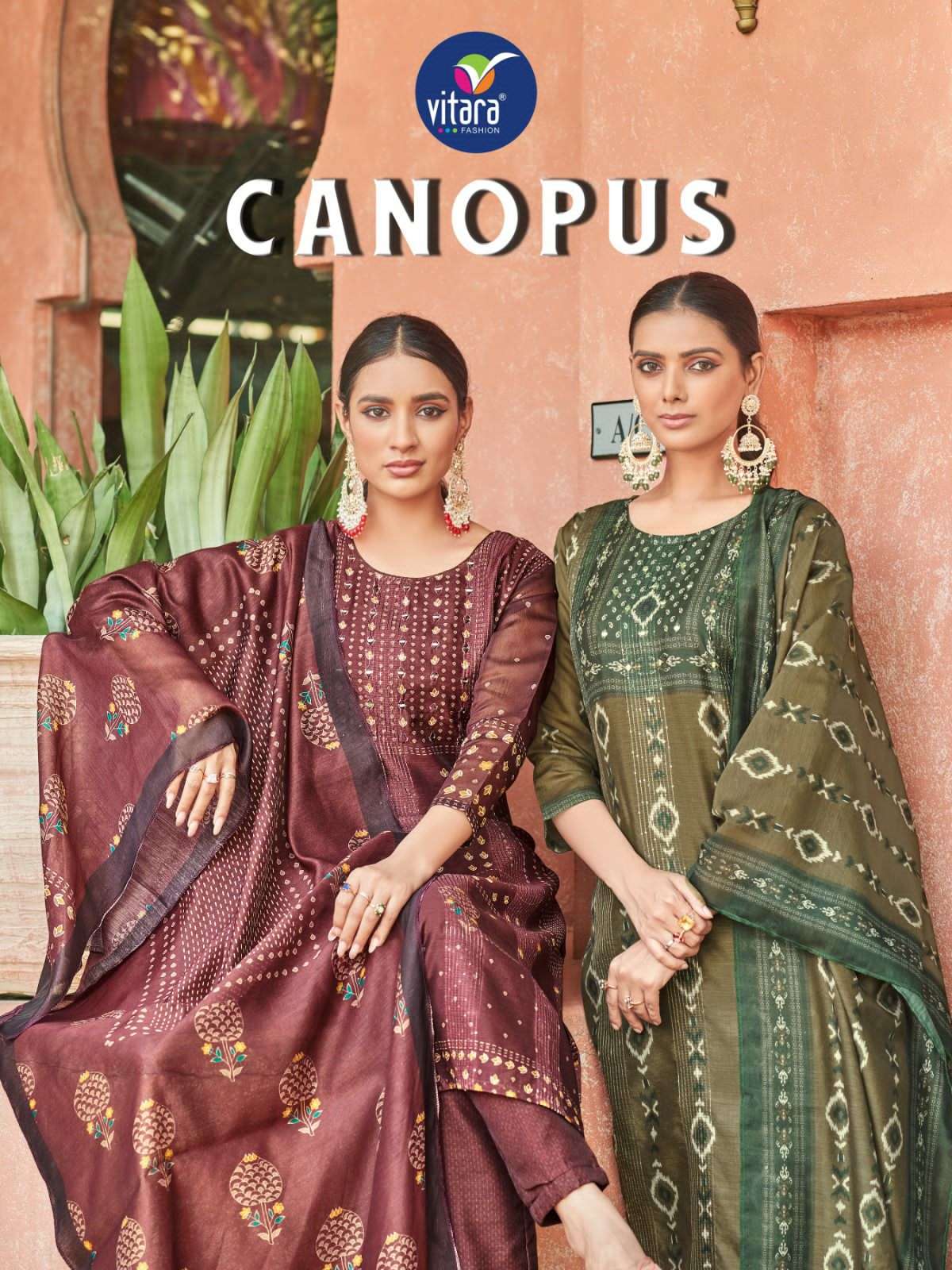 VITARA FASHION CANOPUS 3 PIECE CASULA KURTI COLLECTION