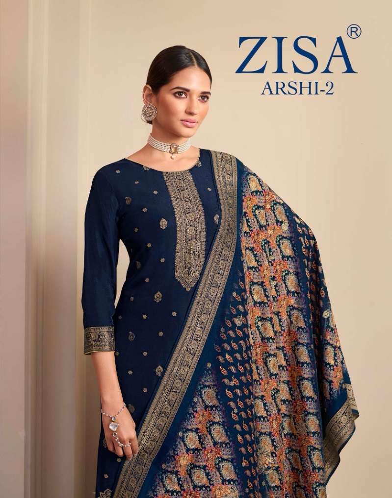 ZISA ARSHI VOL 2 14511 TO 14516 SERIES DOLA JAQUARD SALWER SUIT BY MEERA TRENDZ