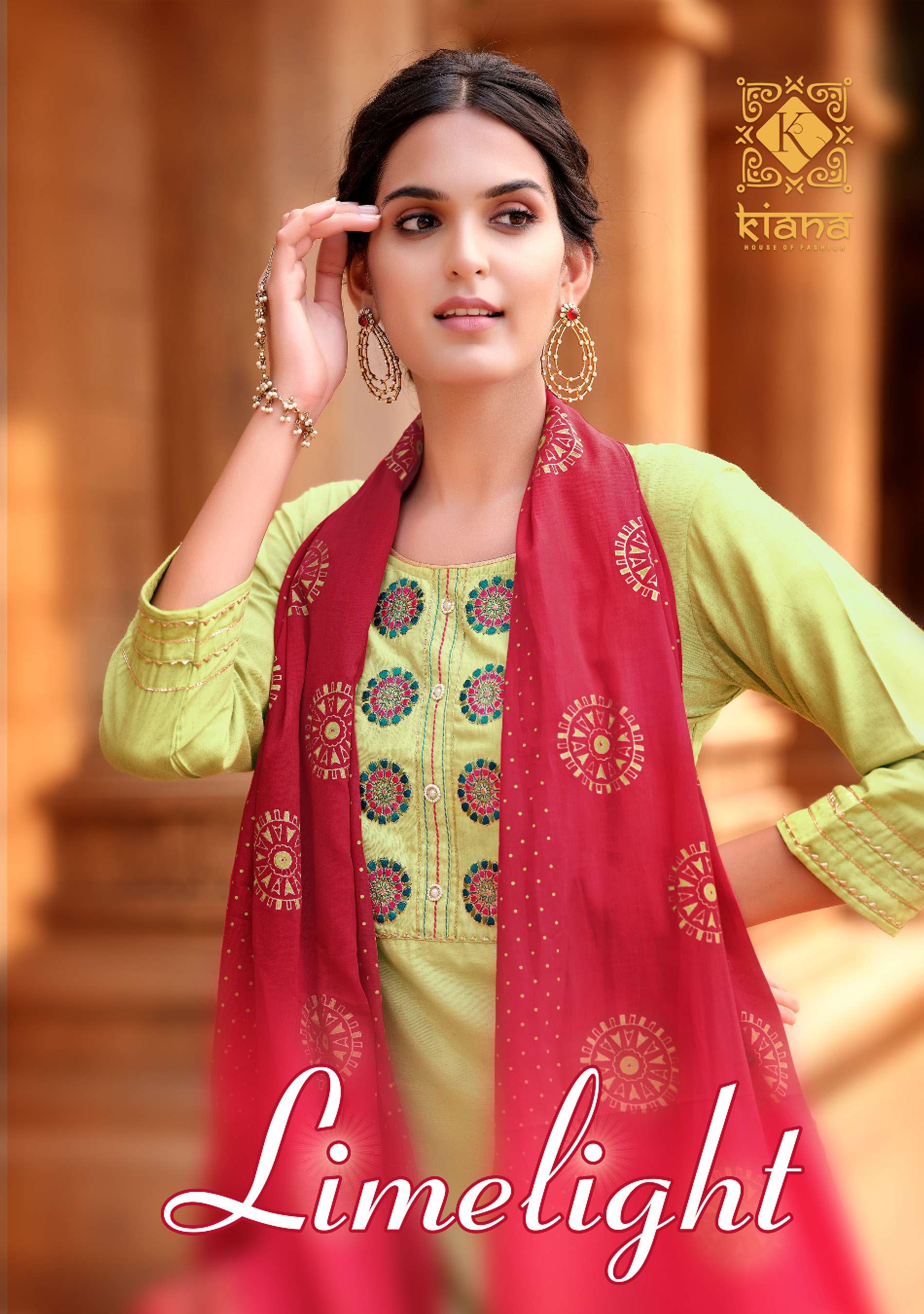 KIANA FASHION LIMELIGHT LUXURIOUS PARTY WEAR STITCHED SALWER SUITS SUPPLIER 