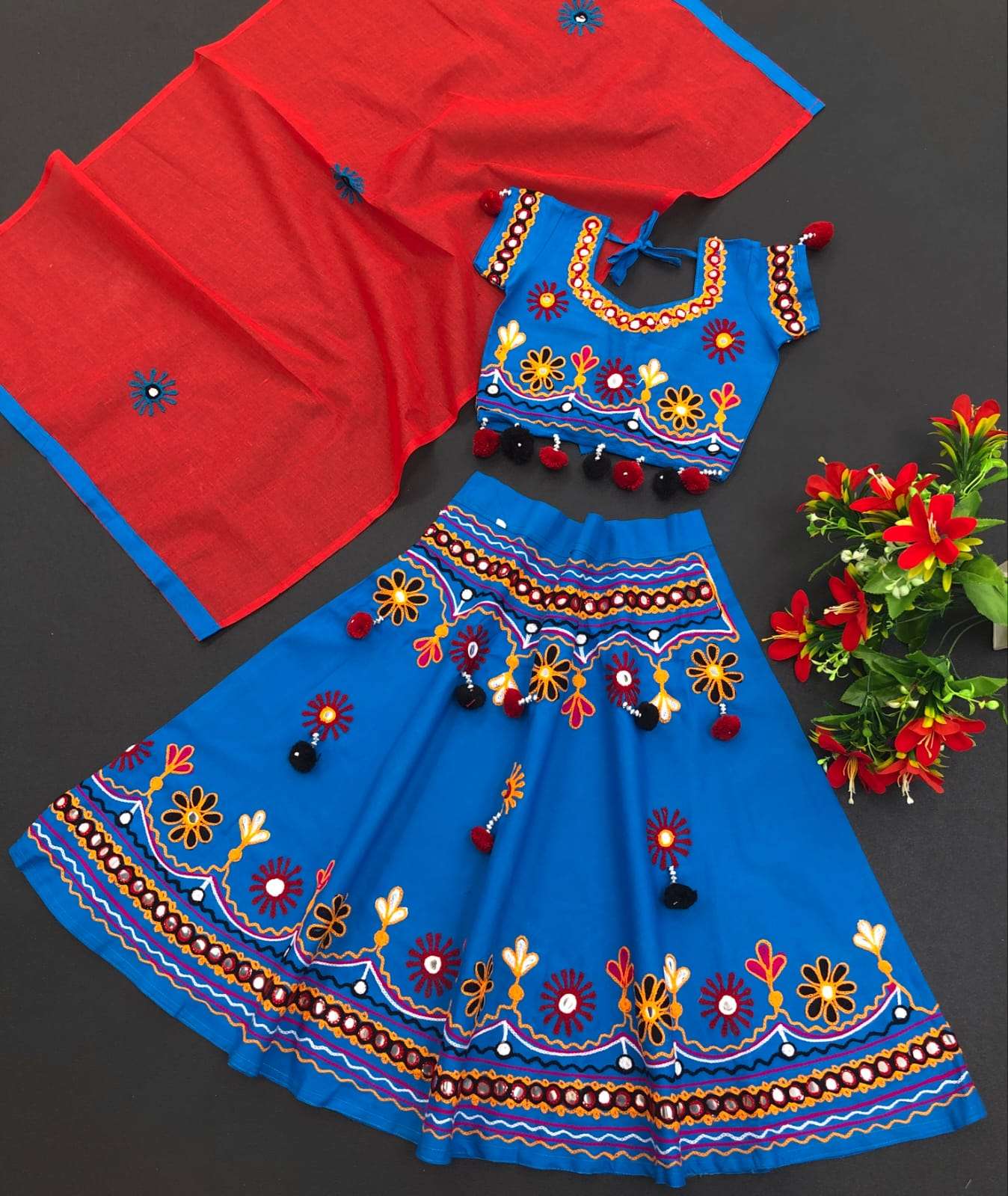 Rkt Rayon Thread Worked Kids Designer Indo Western Style Lehenga Choli  Collection Catalog