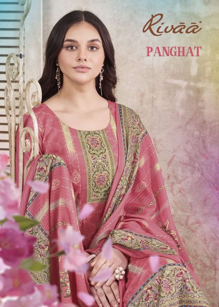RIVAA PANGHAT PURE COTTON FOIL PRINTED SALWAR KAMEEZ COLLECTION