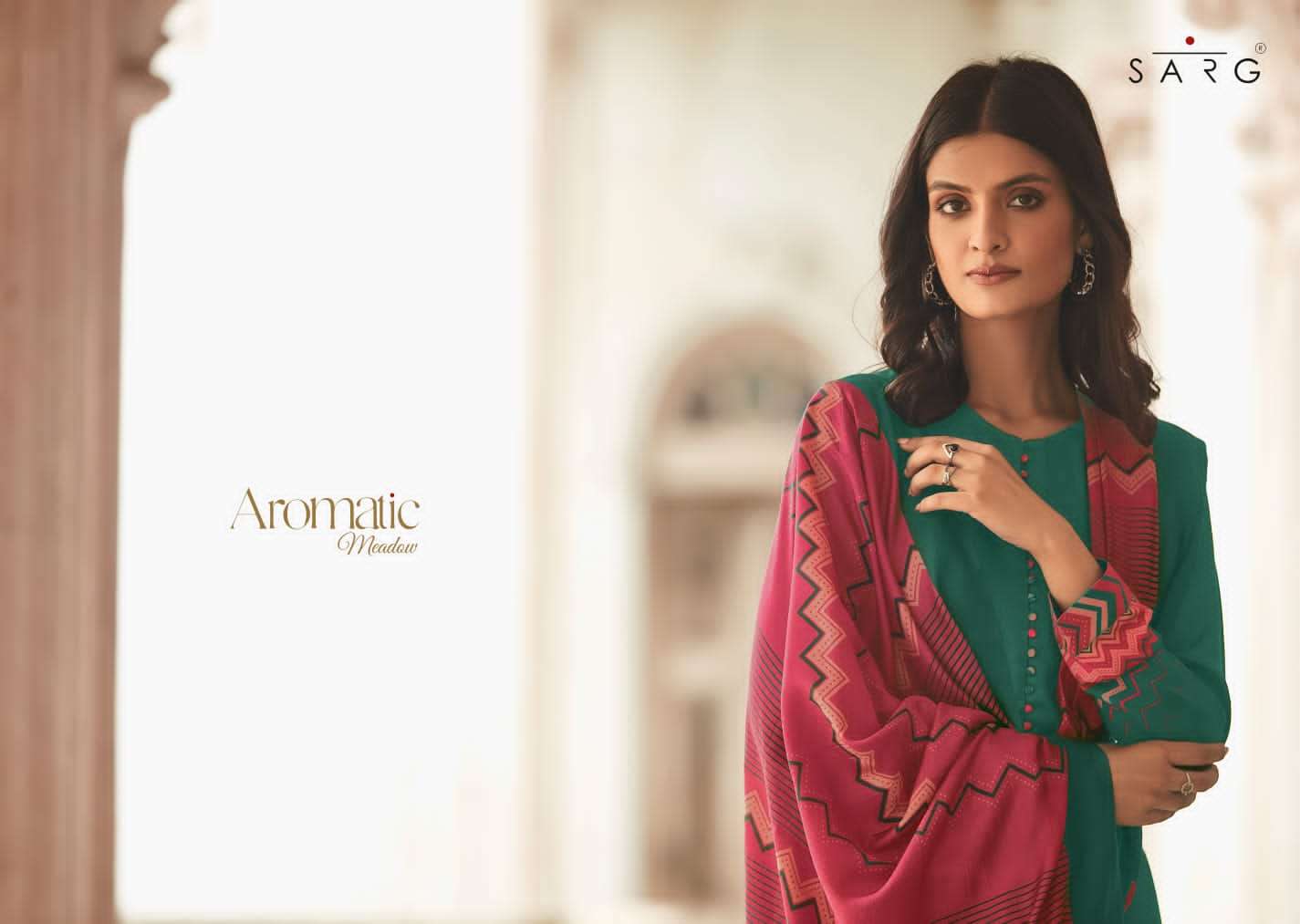 SARGAM AROMATIC MEADOW PURE LAWN COTTON SUIT COLLECTION