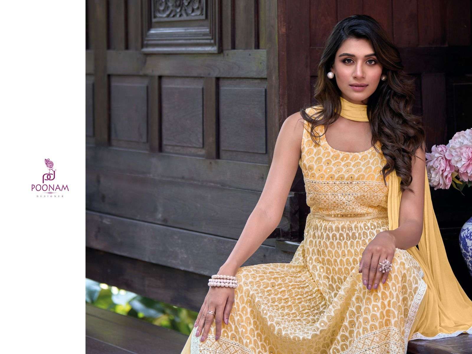 POONAM DESIGNER PRESENT HURAB PARTY WEAR READYMADE COLLECTION