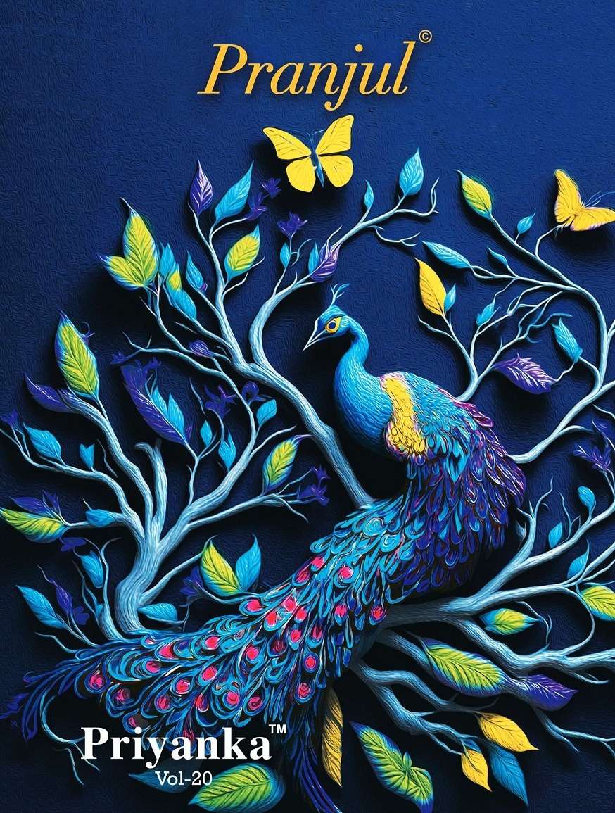 PRANJUL FASHION PRESENT PRIYANKA VOL-12 COTTON DRESS MATERIAL COLLECTION