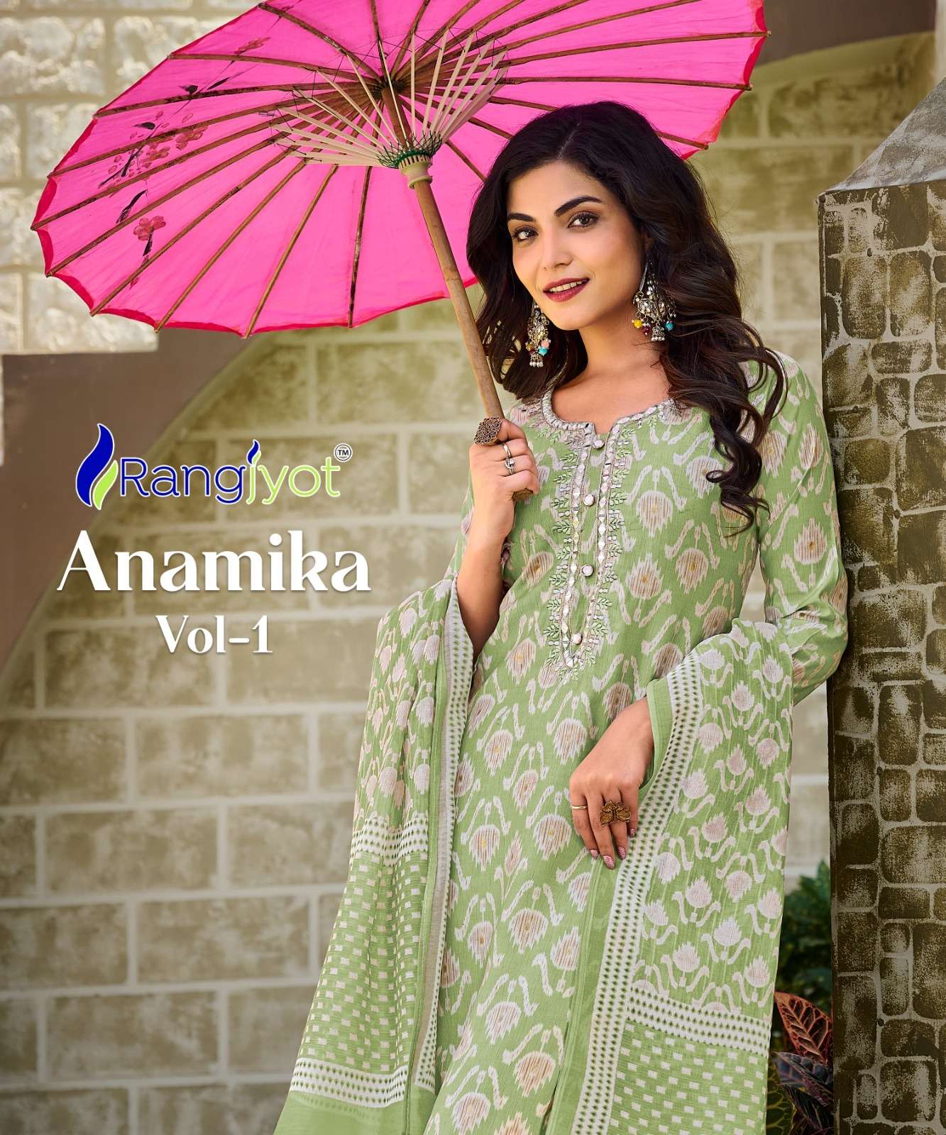 RANGJYOT PRESENT ANAMIKA READYMADE CHANDERI SILK COLLECTION