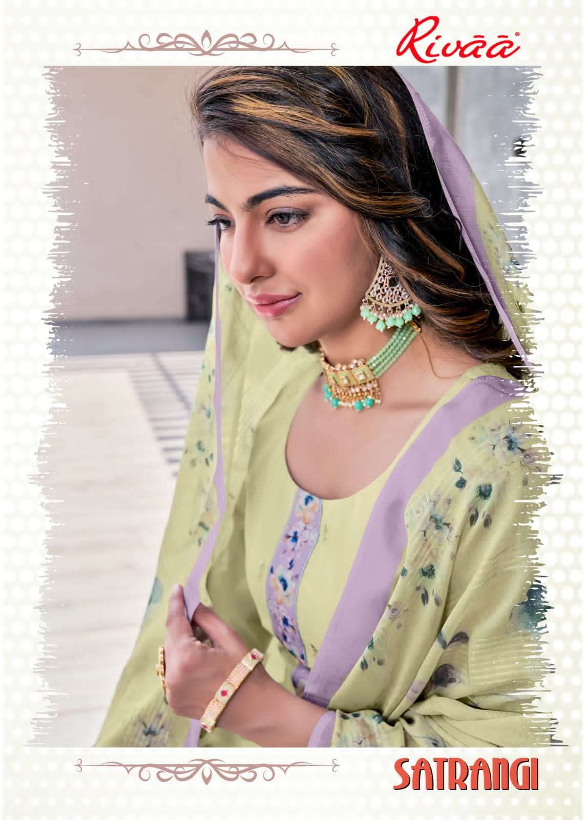 RIVAA EXPORT PRESENT SATRANGI PURE COTTON COLLECTION 