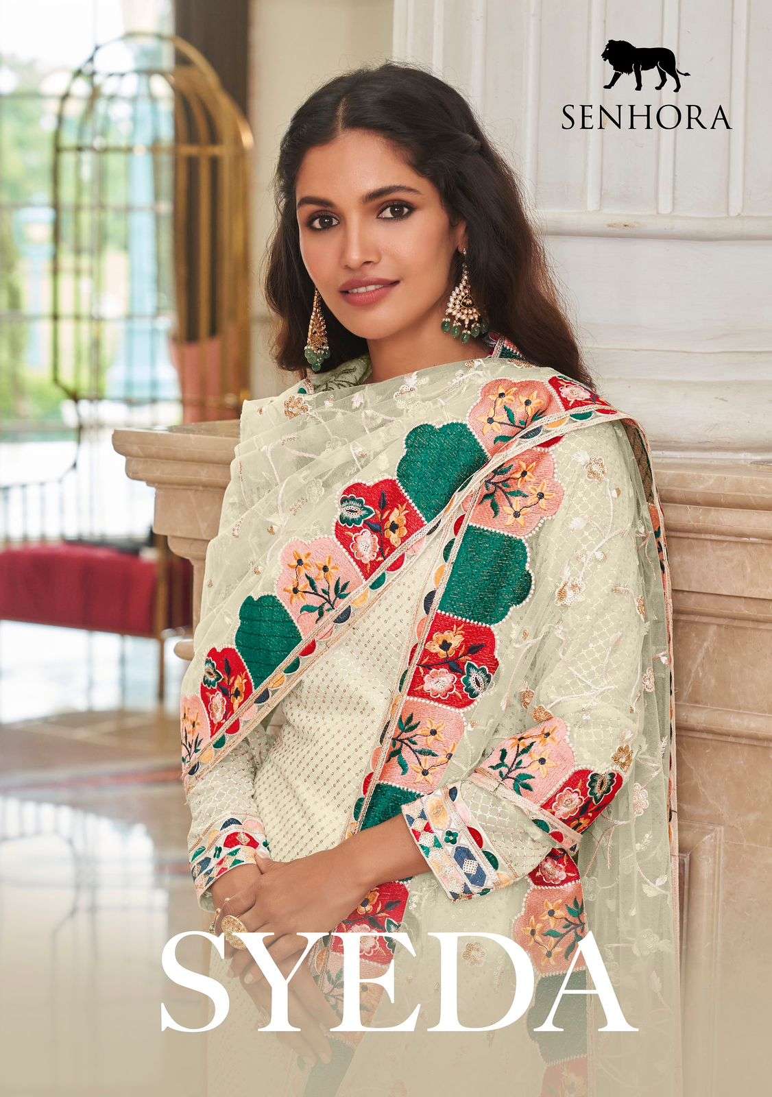 SENHORA DRESSES OFFICIAL PRESENT SYEDA REAL GEORGETTE COLLECTION 